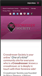 Mobile Screenshot of crossdressersociety.com